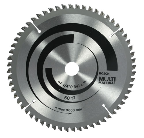 Lâmina de serra circular com dentes de metal duro/vídea 254mm x 30mm 24 dentes BOSCH