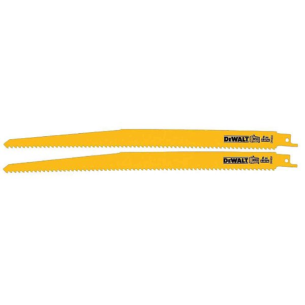 Lâmina para serra sabre 300mm com 2 peças DW4804-2 Z DEWALT