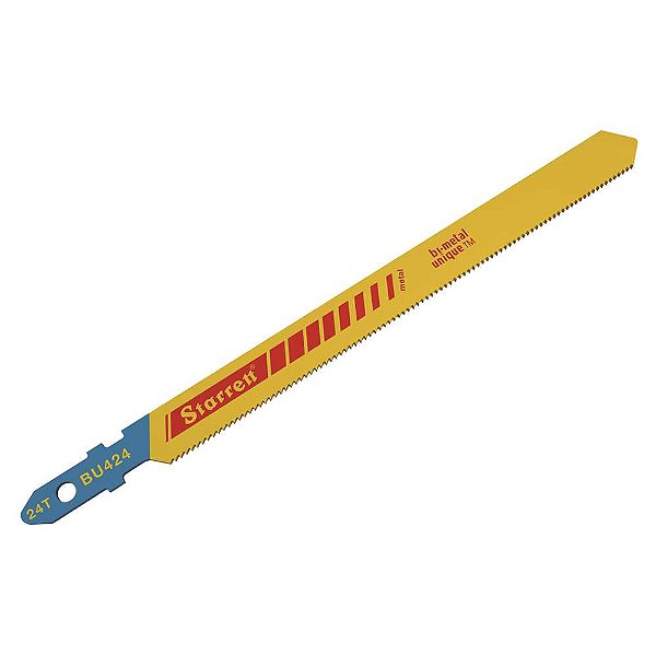 Lâmina de serra tico-tico cartela com 5 peças BU424 STARRETT