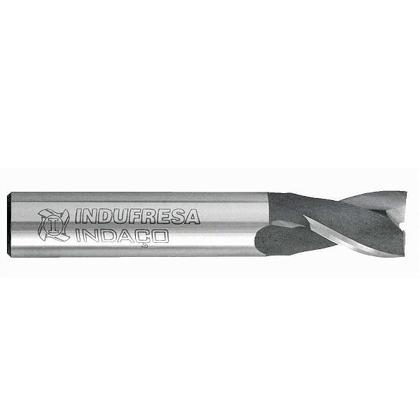Fresa de topo em aço rápido 8,0mm 2 cortes 327B 1445 INDAÇO