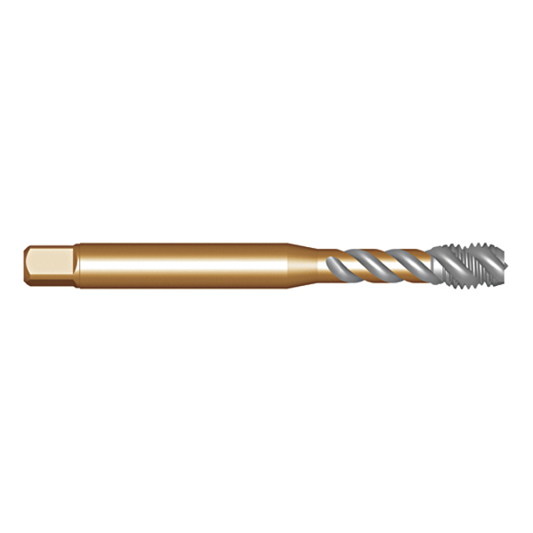 Macho máquina HSS-E 16mm x 2,0mm com canal helicoidal EX00 DIN 376 DORMER