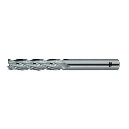 Fresa de topo em aço rápido longa 12,0mm com 8% de cobalto 4 cortes DIN 844N 802/2 OSG