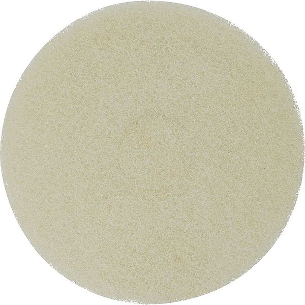 Disco de fibra sintética 350mm branco para lustrar pisos 77696096165 NORTON