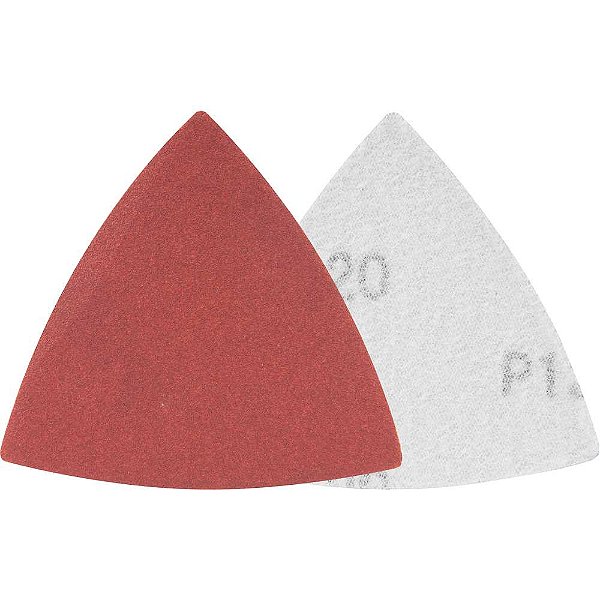 Lixa triangular com costado em pluma grão 120 para lixadeira multifunção MEV 330 VONDER