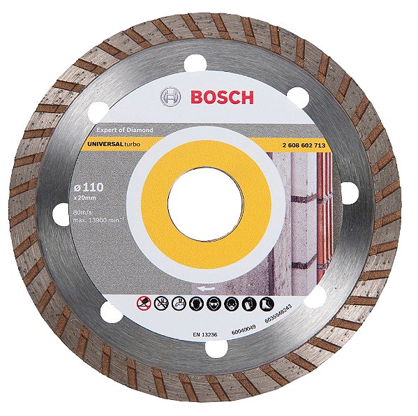 Disco de corte diamantado 105mm anel contínuo standard 2608603675 BOSCH