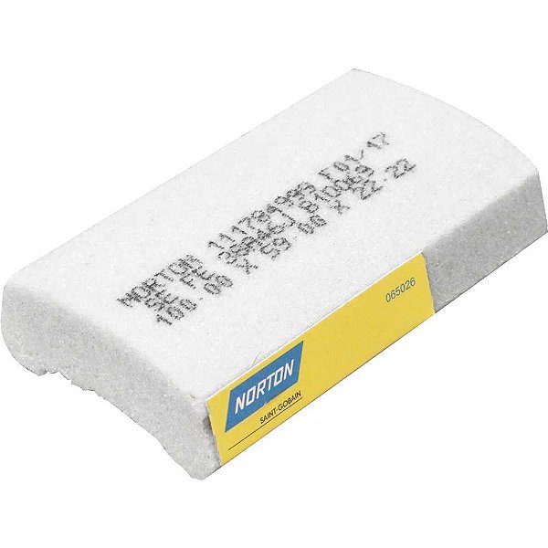 Rebolo Segmento abrasivo 100,0 x 59,0 x 22,2mm B10069 38A46 JVS aços e suas ligas 69083185411 NORTON - 12 unidades