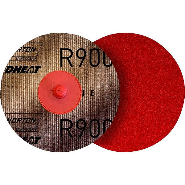 Disco de lixa 76mm grão 80 com sistema de encaixe rápido SPEED LOK R900 NORTON