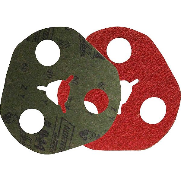 Disco de lixa avos 115mm grão 60 3 furos para desbaste de metais F900 NORTON