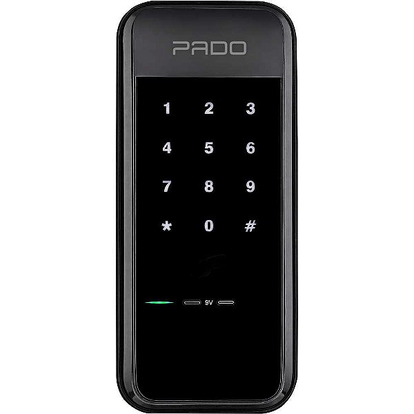 Fechadura digital de sobrepor teclado numérico até 5 senhas FDS-10EP PADO