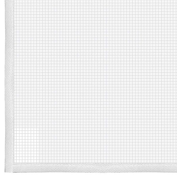Tela mosquiteiro branca 1,5m x 1,5m com sistema fixa fácil 5027003 LAHUMAN
