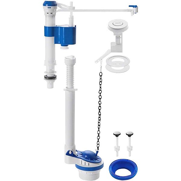 Mecanismo da caixa acoplada kit completo 340215 BLUKIT