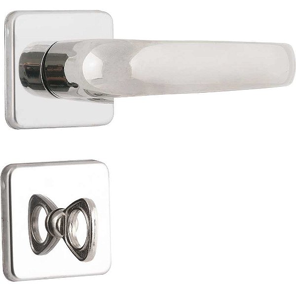 Fechadura para banheiro Icaro Roseta SOPRANO