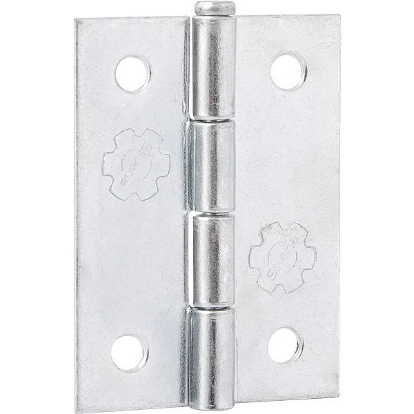 Dobradiça 2" zincada com 24 peças SILVANA