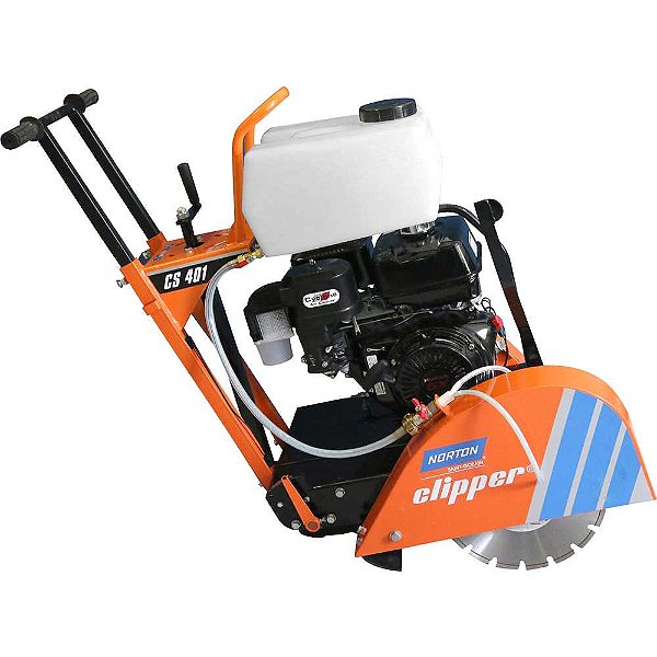 Máquina a gasolina para cortar asfalto concreto e piso 13hp motor Honda 4 tempos CS401 CLIPPER