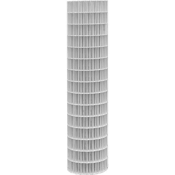 Tela alambrado telacor branca malha 10cm x 5cm fio 2,5mm com 1,0m x 25m (altura x comprimento) 3734 MORLAN