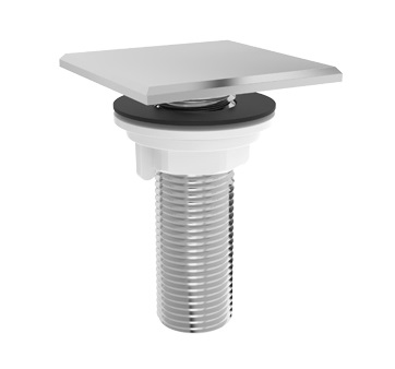 Plug tampão furo quadrado para bidês e lavatórios 91503 BLUKIT