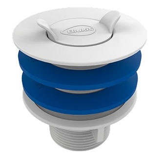 Válvula tanque 1.1/4" branca BLUKIT