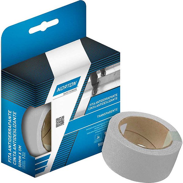 Fita antiderrapante 50mm x 5m transparente Q121 NORTON