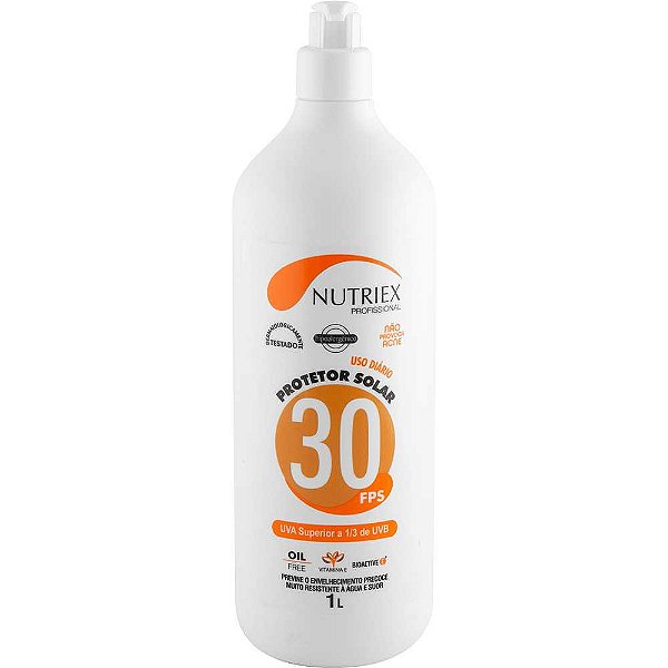Protetor solar FPS 30 1 litro NUTRIEX
