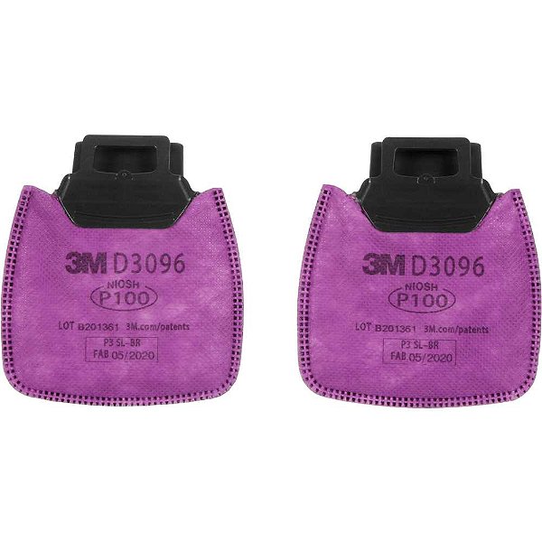 Filtro para respirador série Secure Click HF-800 D3096 3M