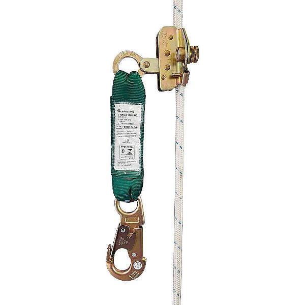 Trava-quedas para corda de 12mm Carbografite