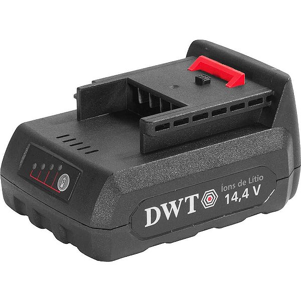 Bateria 14,4V íons de lítio para parafusadeira/furadeira ABS-14,4 SLI DWT