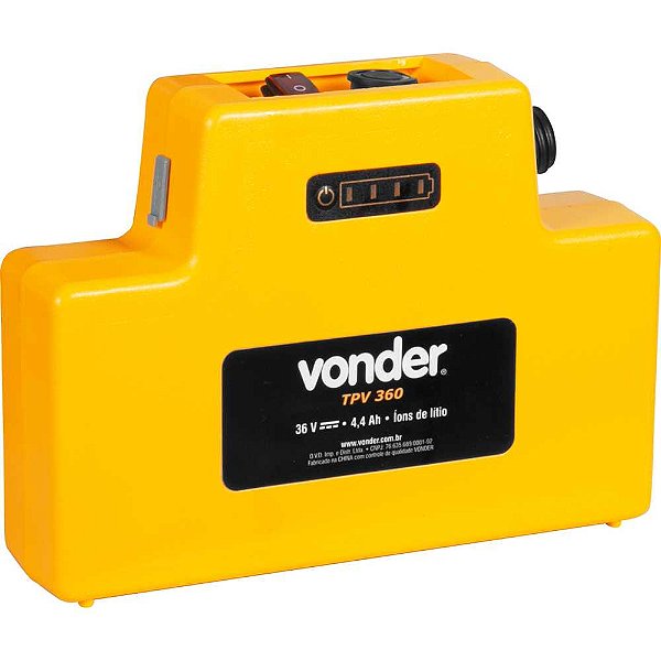 Bateria 36V 4,4 Ah para TPV 360 VONDER