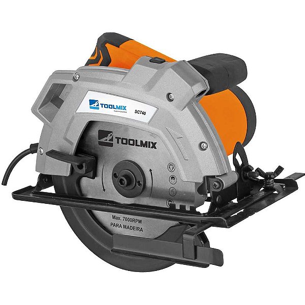 Serra circular 7.1/4" 1.400W SC740 127V ~ TOOLMIX