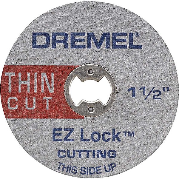 Discos de corte extrafino com 5 peças 38mm x 3,2mm EZ409 DREMEL