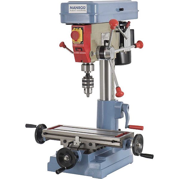 Furadeira e fresadora de bancada 220V hobby MR-199 MANROD