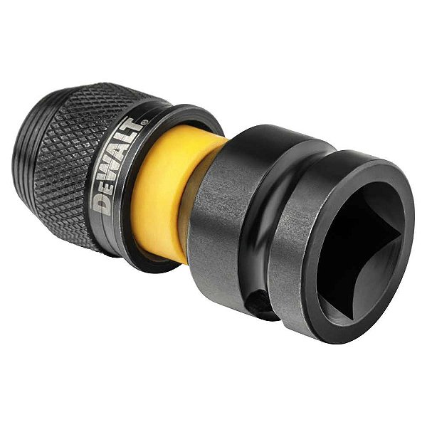 Adaptador de engate rápido encaixe quadrado 1/2" x hexagonal 1/4" DW2298g DEWALT