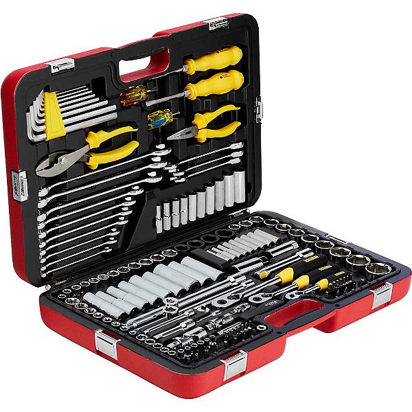 Jogo de soquetes mm/pol 150 peças R99-150LA STANLEY