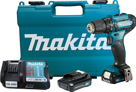 Parafusadeira/furadeira sem impacto a bateria 12V carregador bivolt automático DF333DWYE MAKITA