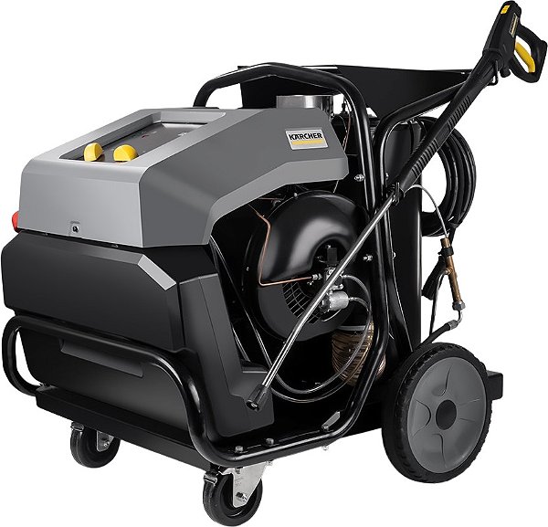 Lavadora de alta pressão com água quente 4.100W 800 litros/hora trifásica 380V HDS 8/15 KARCHER