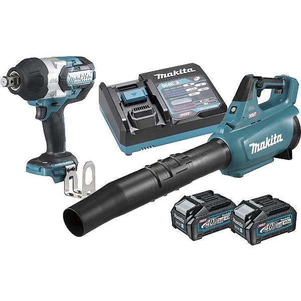 Conjunto Soprador de folhas UB001 e Chave de impacto TW001 MAKITA