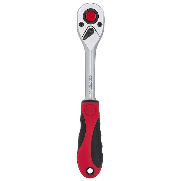 Catraca reversível para soquete encaixe 1/2" cabo emborrachado R60000027 GEDORE RED