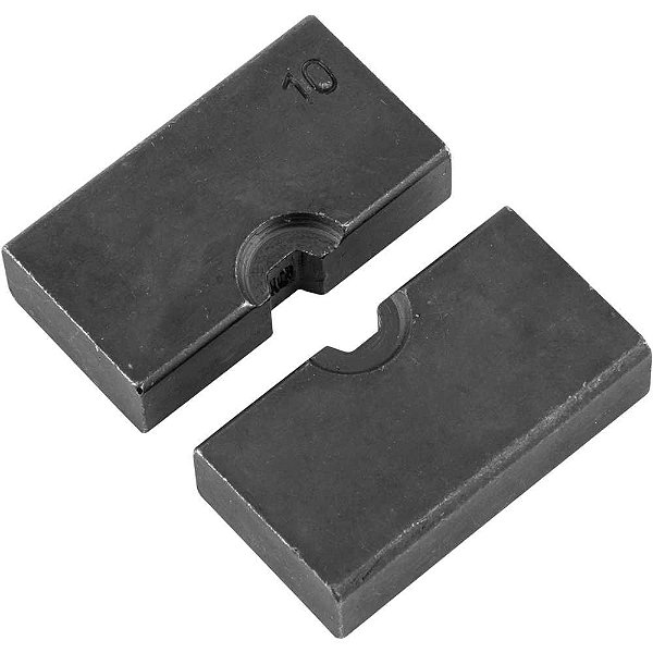Matriz/mordente hexagonal 10 mm² para alicate crimpador ACV 300 VONDER