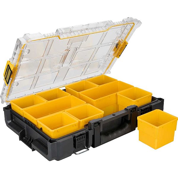 Organizador plástico com tampa transparente DWST08040 DEWALT