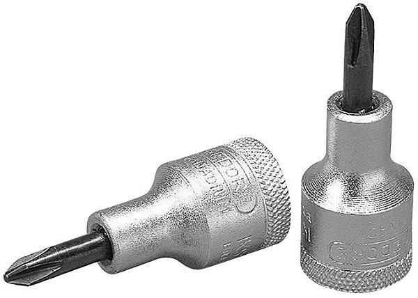 Soquete phillips com encaixe de 1/2" PH02 016610 GEDORE