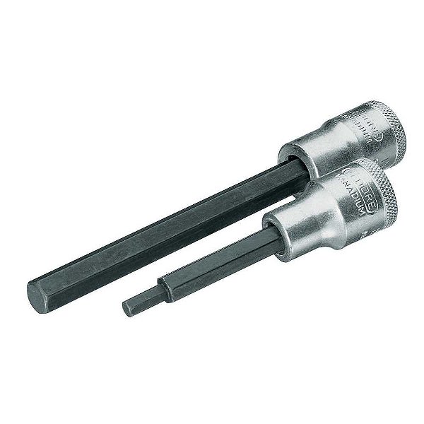 Soquete hexagonal longo 14mm com encaixe 1/2" IN19L 14016370 GEDORE