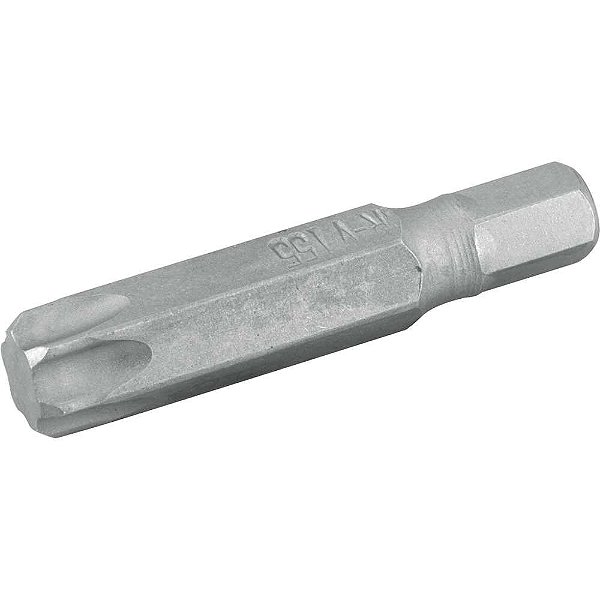 Jogo de bits ponteiras hexalobular com encaixe 5/16" T55 x 50mm VONDER