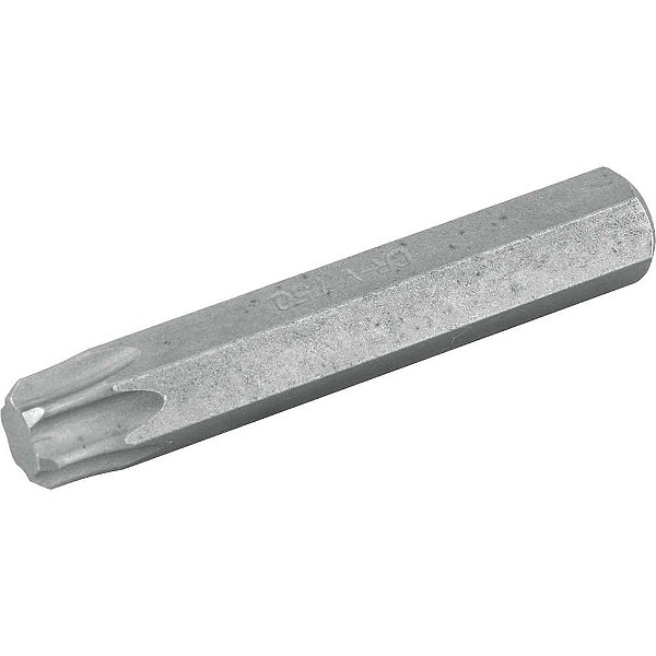 Jogo de bits ponteiras hexalobular com encaixe 5/16" T50 x 50mm VONDER
