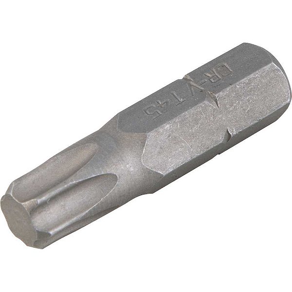Jogo de bits ponteiras hexalobular com encaixe 5/16" T45 x 32mm VONDER