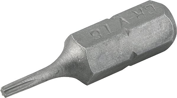 Jogo de bits ponteiras hexalobular com encaixe 1/4" T6 x 25mm VONDER