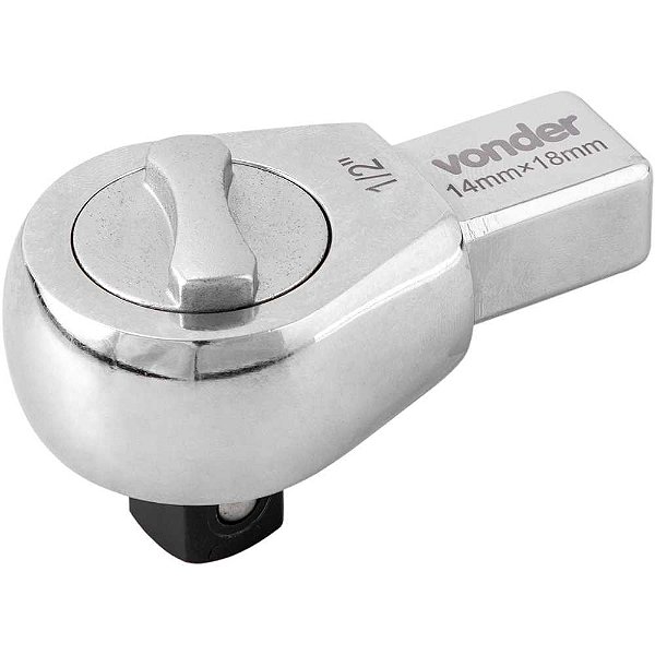 Catraca de 1/2" para torquímetro intercambiável com encaixe 14mm x 18mm VONDER