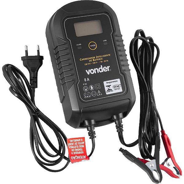 Carregador inteligente de bateria 220V - 240V CIB 210 VONDER