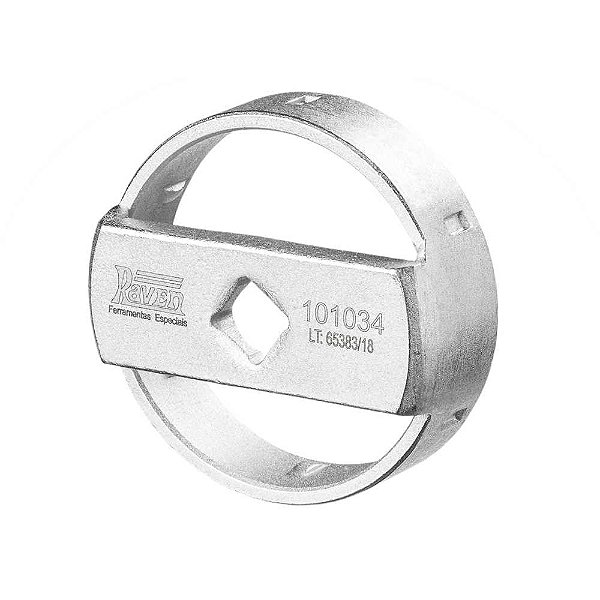 Chave de 76,4mm com 6 dentes encaixe de 1/2" para filtro de óleo 101034 RAVEN - 2 unidades