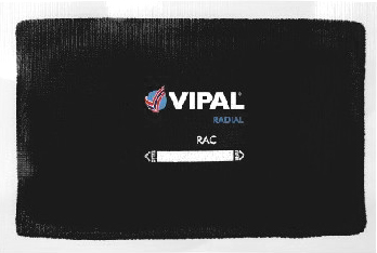 Manchão para pneu radial 2 lonas 165mm x 75mm RAC22 303822 VIPAL