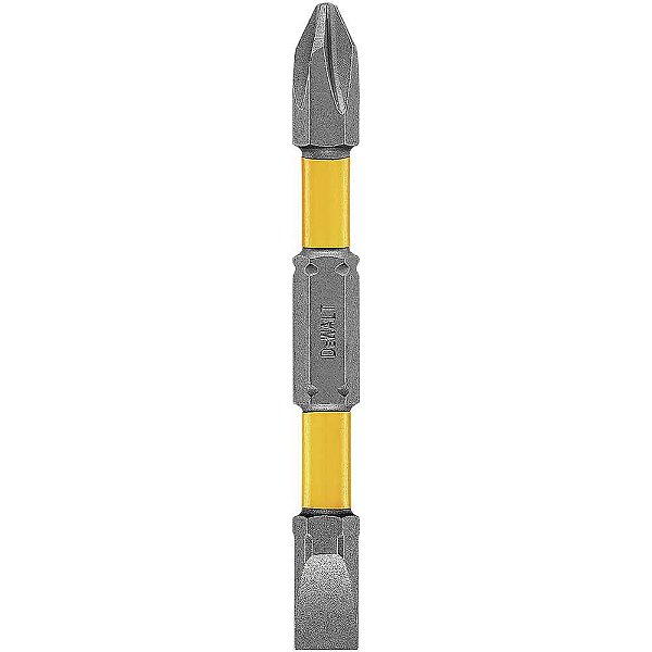 Jogo de bits/ponta dupla fenda e phillips com 2 peças (nº 2) encaixe sextavado 1/4" MAXFIT DWA2DE-2 DEWALT