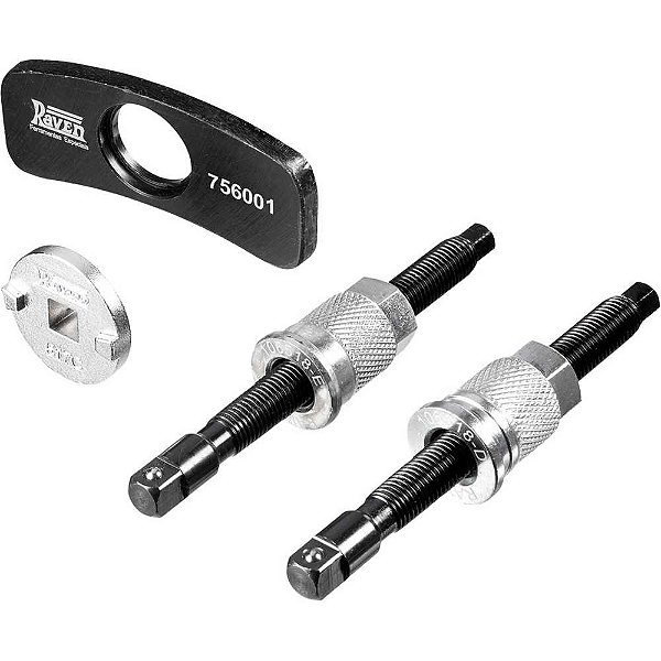 Chave para retornar o êmbolo das pinças de freio traseiras 756001 RAVEN